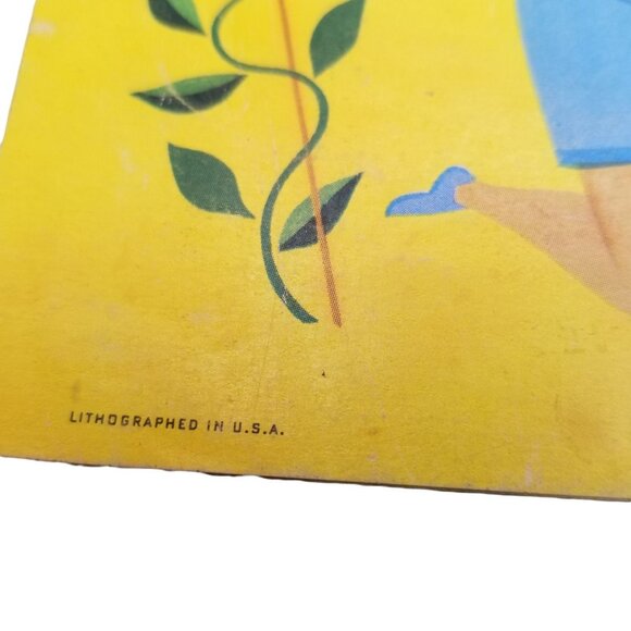 VINTAGE 1962 Ortho Garden Digest Booklet Gardening Tips Yellow Wyatt Wallace - Picture 6 of 12